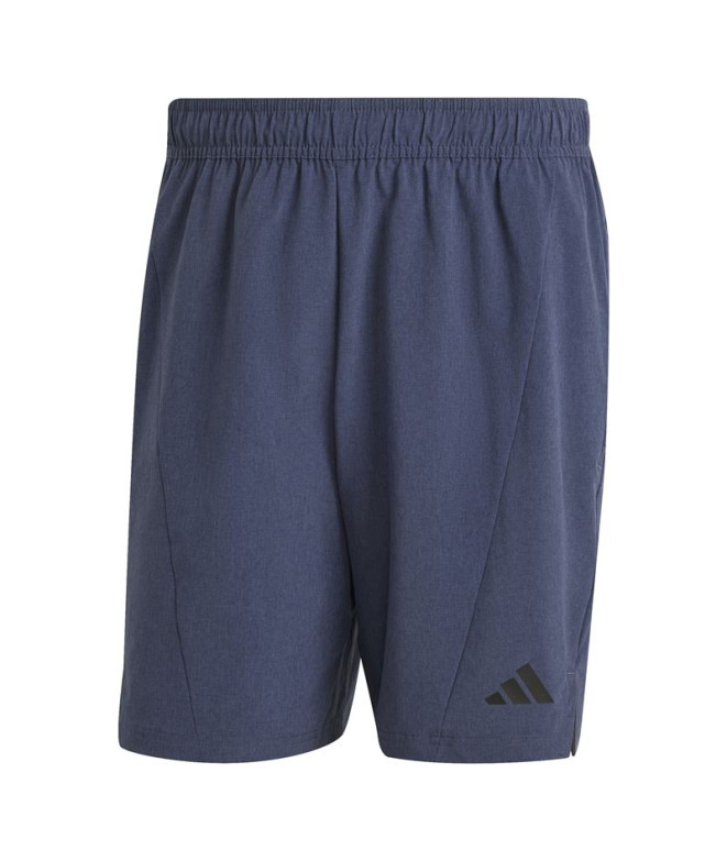 Calça Fitness adidas Homem by D4T Melange Short Blue