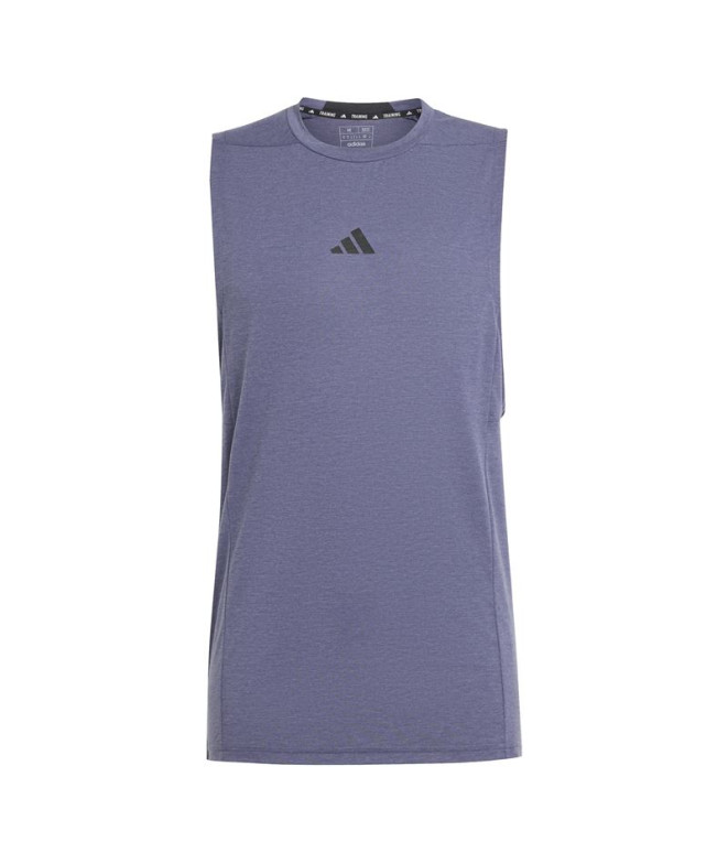 Camiseta de Fitness adidas D4T Workout Tank Hombre Azul