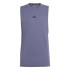 Camiseta Fitness adidas Homem by D4T Workout Tank Azul