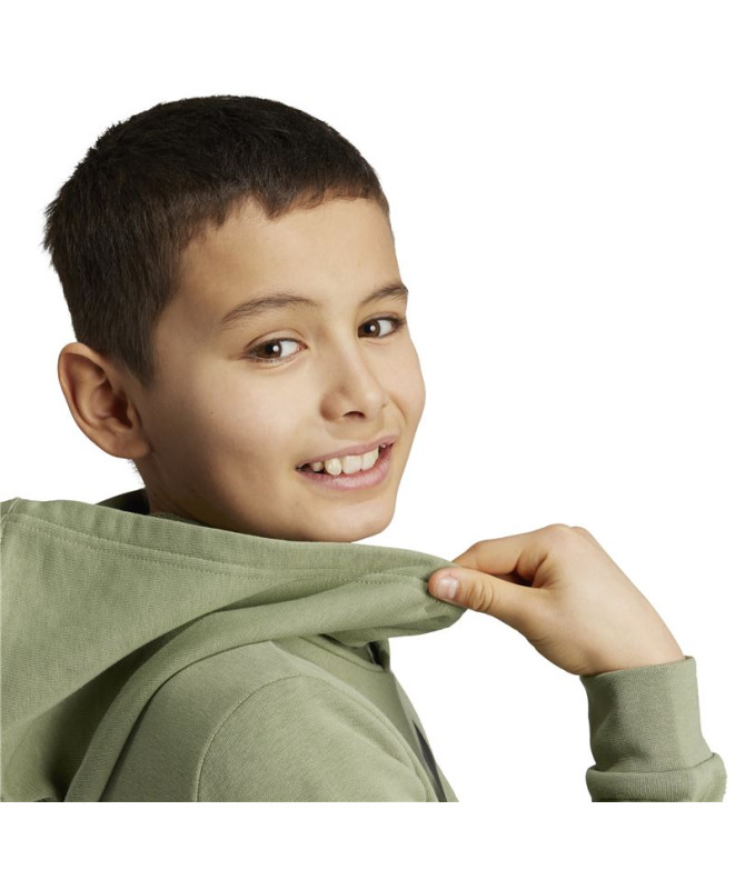 Moletom adidas Infantil Casaco com capuz de...