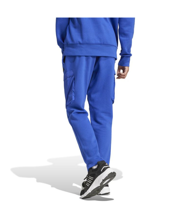 Pantalon adidas Homme Polaire City Es e Bleu
