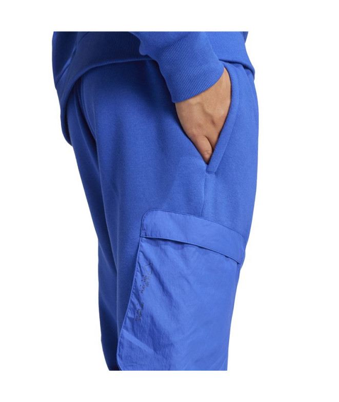 Pantalon adidas Homme Polaire City Es e Bleu