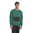 Moletom adidas Homem City Es e Fleece Verde Escuro