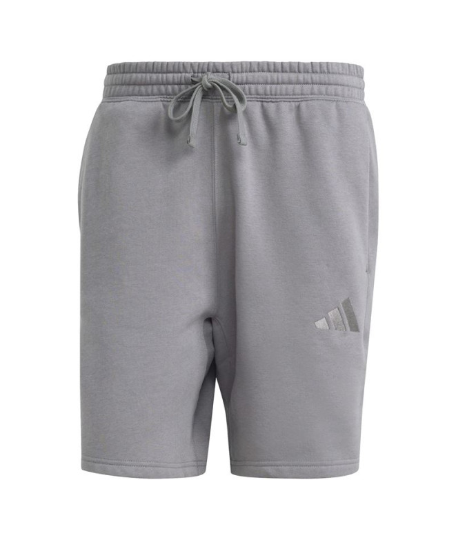 Pantalón adidas All Szn Fleece Short Hombre Gris
