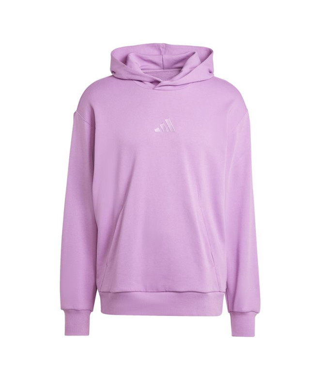 Moletom adidas French Terry Homem Casaco com capuz All Szn Roxo