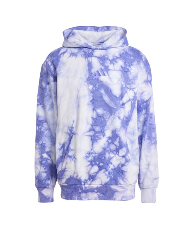 Sudadera adidas All Szn Fleece Wash Hoodie Hombre Azul