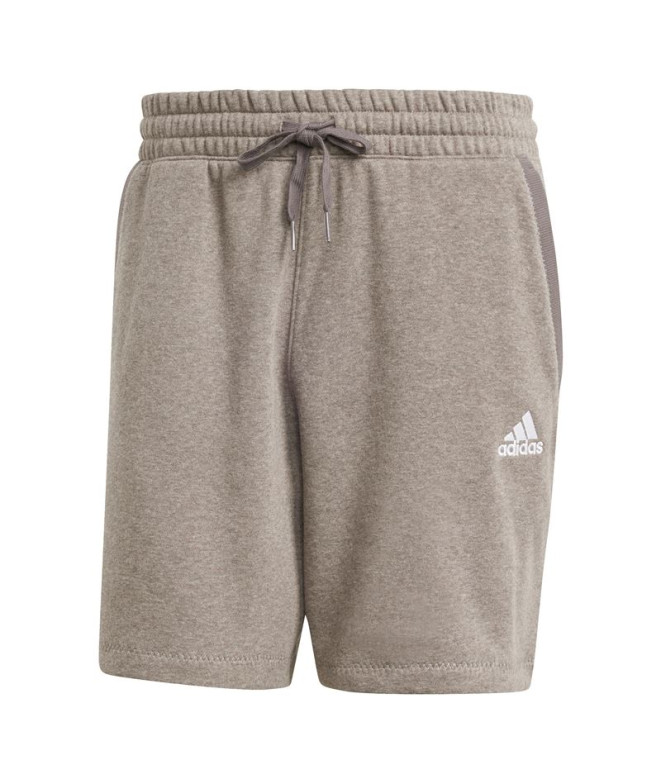 Calça adidas Homem Calções sazonais Essentials Melange Camel