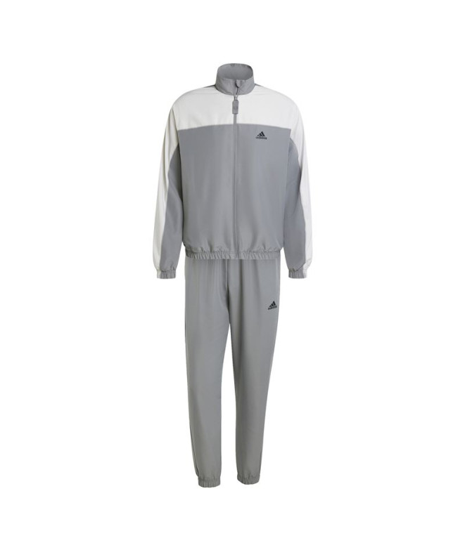 adidas Homem Fato de treino Sportswear Woven Colorblock Cinzento