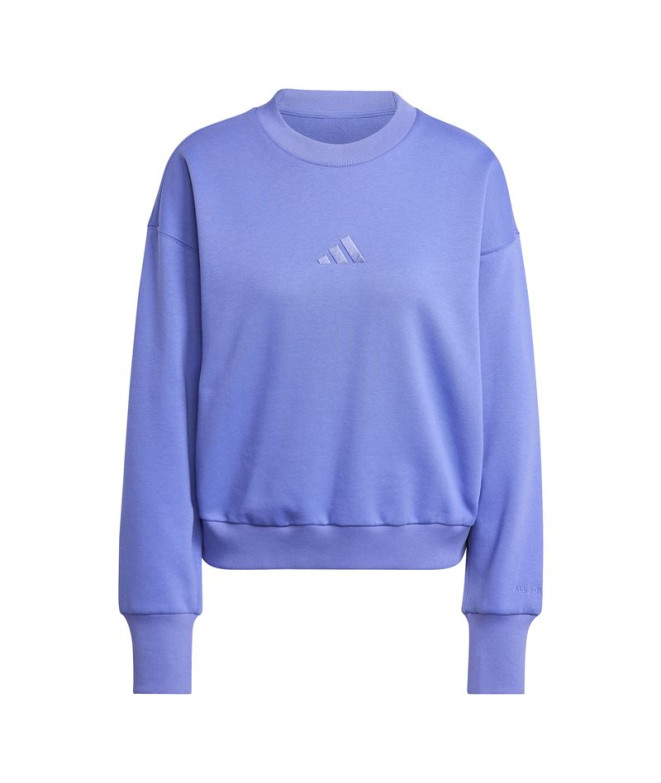 Sweat adidas Femme All Szn Fleece Loose Blue