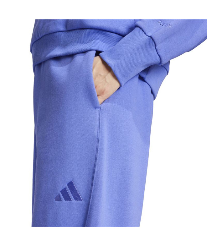 Pantalón adidas All Szn Fleece Loose Mujer Azul
