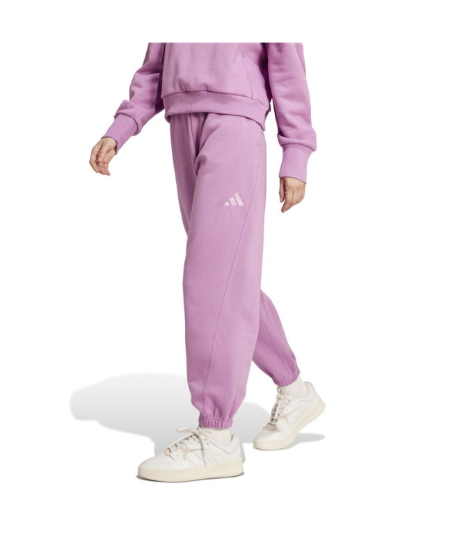 Pantalon adidas Femme All Szn Fleece Loose Purple