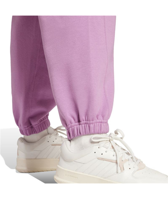 Pantalón adidas All Szn Fleece Loose Mujer Morado