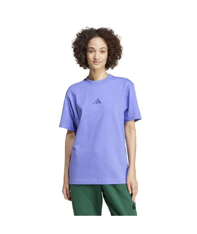 Camiseta adidas Mulher All Szn Loose Blue