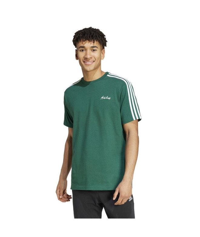 T-shirt adidas Homme Galerie graphique Vert foncé