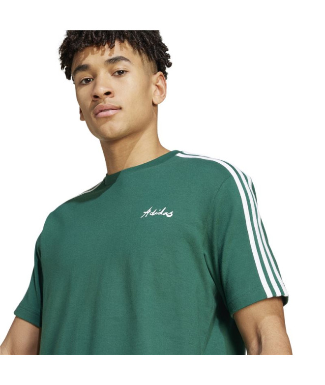 T-shirt adidas Homme Galerie graphique Vert foncé