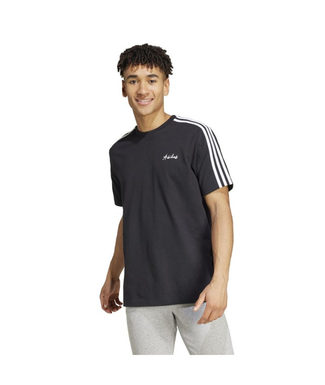 Camiseta adidas Gallery Graphic Hombre Negro