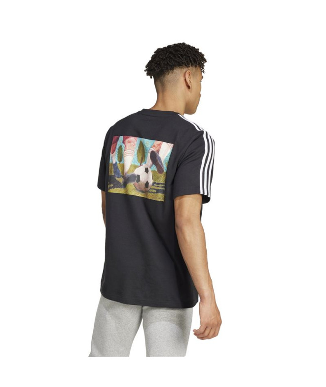 Camiseta adidas Gallery Graphic Hombre Negro