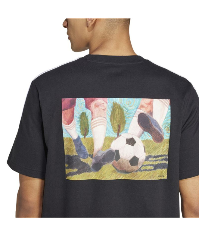 Camiseta adidas Gallery Graphic Hombre Negro