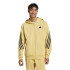Casaco adidas Homem Casaco com capuz com 3 riscas e fecho de correr Future Icons Oatmeal