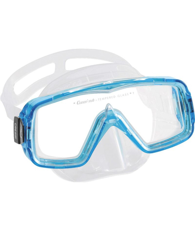 Máscara Facial de Buceo Cressi Sirena Unisex Transparente Colores Surtidos