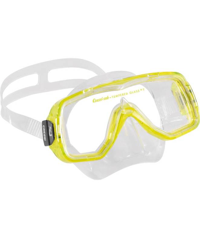 Máscara Facial de Buceo Cressi Sirenetta Unisex Transparente Colores Surtidos