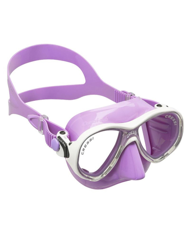 Masque Cressi Marea Junior Colorama Lilas-Blancs