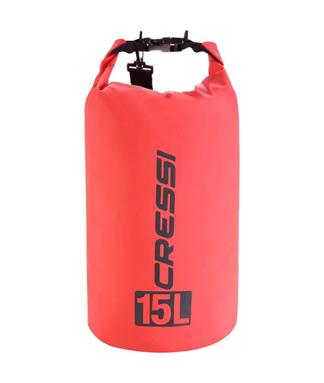 Bolsa Cressi Dry Pvc Rojo 15Lts