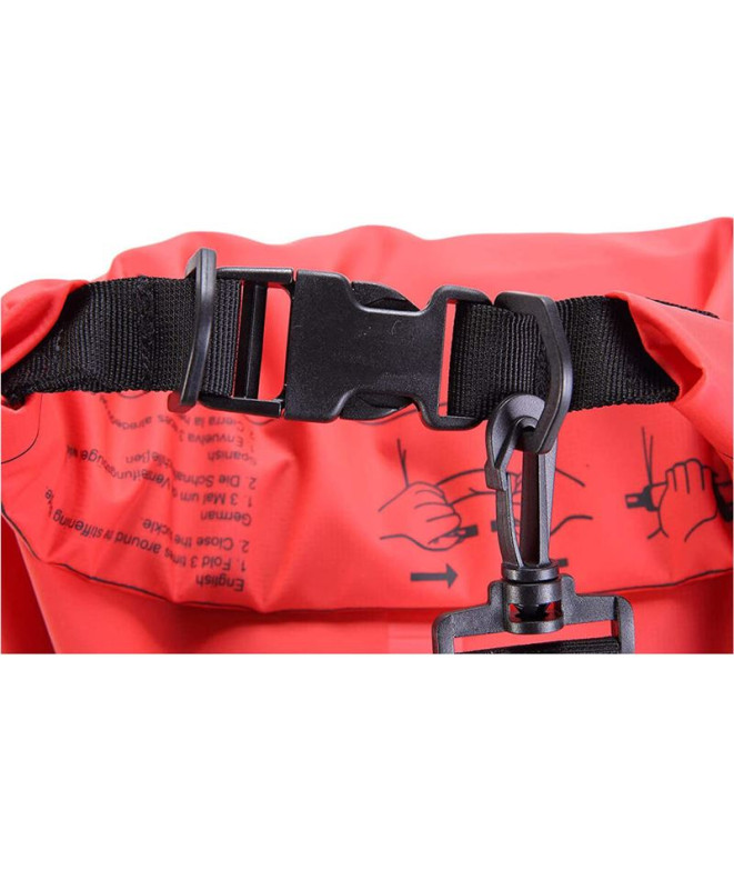 Bolsa Cressi Dry Pvc Vermelho 15Lts