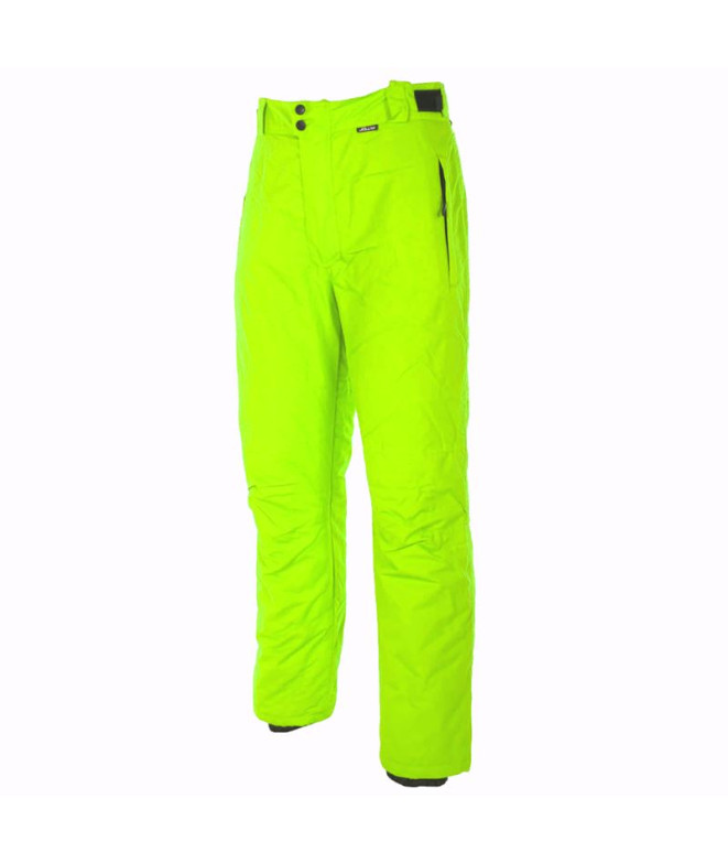 Pantalones Ski Joluvi Impact Hot Hombre / Niño Verde Neon Infantil