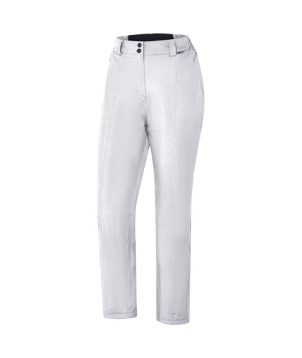 Pantalon Ski Joluvi Engelberg Blanco Mujer