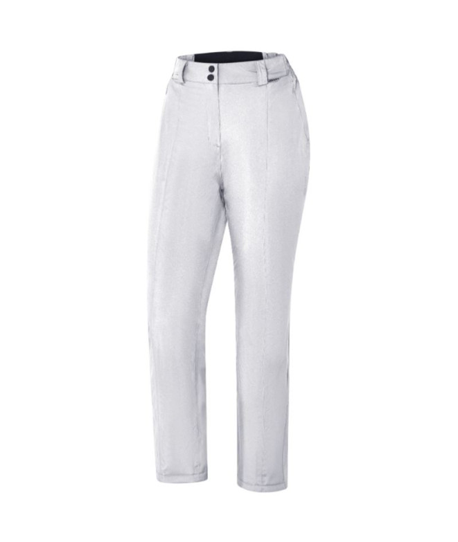 Pantalon Ski Joluvi Engelberg Blanco Mujer