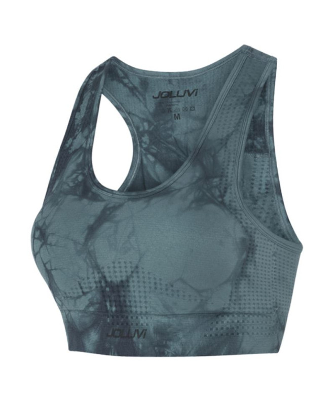 Top Joluvi Tie Dye Verde Petroleo /Verde Petroleo Mujer