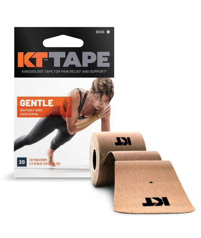 Cintas KT Original Tape Precut (20 X 25cm) 5 Meters Gentle Beige
