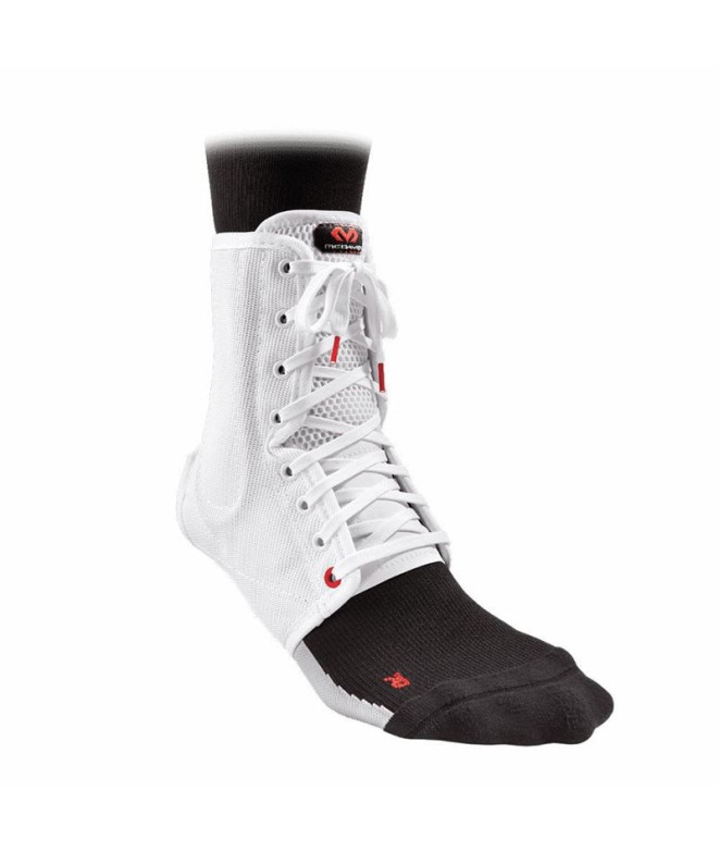 Chevillère Mc David Ankle Brace / Lace-Up With Stays White