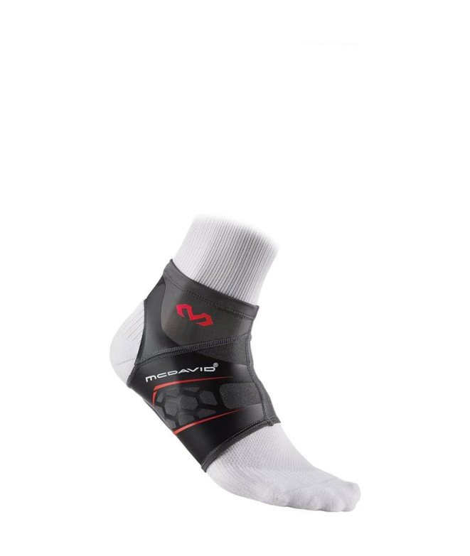 Faixa Manga Mc David Elite Runners Therapy Plantar Fasciitis Sleeve Left Black