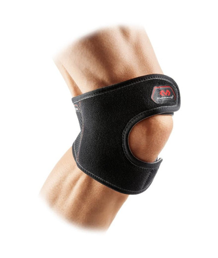 Mc David Knee Support / Support de genou ajustable Noir Mc David Knee Support / Support de genou ajustable Noir