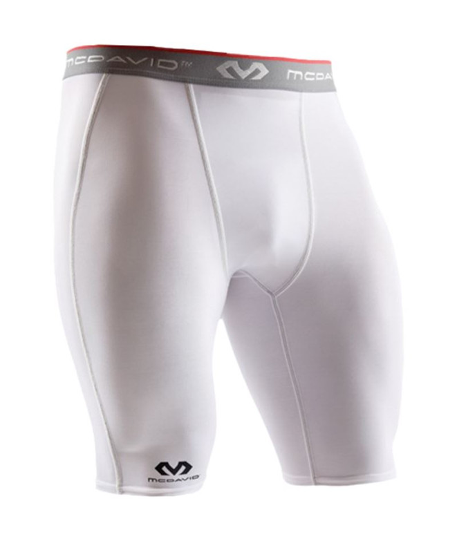 Mallas Mc David Compression Hombre White