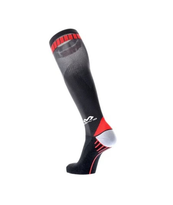 Calcetines Mc David Active Elite Compression Black/Scarlet