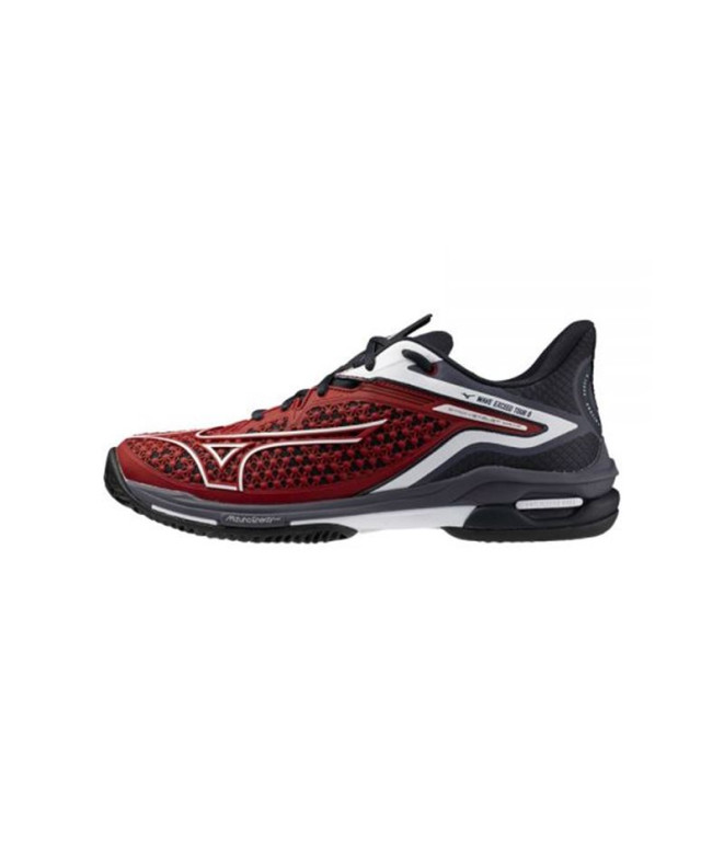 Chaussures Mizuno Homme padel Wave Exceed Tour 6 Padel Rouge foncé