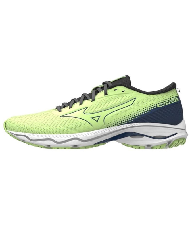 Zapatillas de Running Mizuno Wave Prodigy 6 Hombre Lima
