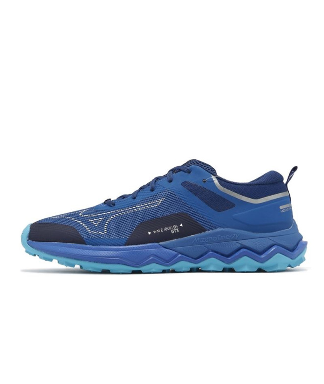 Sapatilhas Trail Mizuno Homem por Wave Ibuki 4 Gtx Azul Cobalto