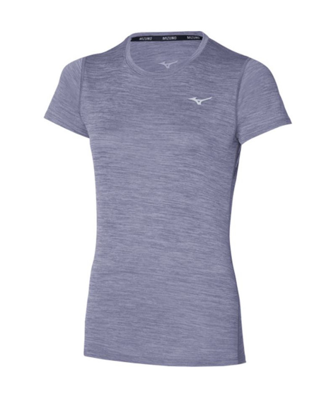 Camiseta Fitness Mizuno Mulher de Impulse Core Violet