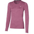 T-shirt Fitness Mizuno Femme by Impulse Core Ls Tee Plum Purple
