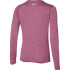 T-shirt Fitness Mizuno Femme by Impulse Core Ls Tee Plum Purple