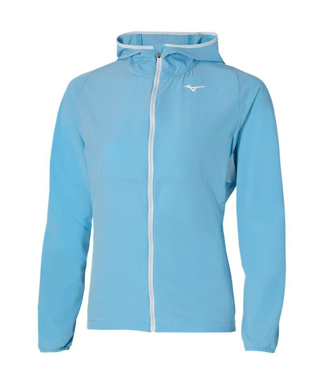 Casaco Running Mizuno Mulher de Alpha Pastel Blue