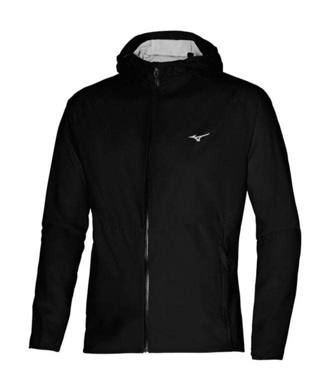 Chaqueta de Trail Mizuno Waterproof 20K Er  Hombre Negro