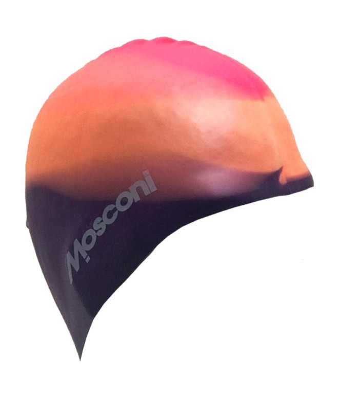 Gorro de Natación Mosconi Rainbow Rosa Neon - Naranja