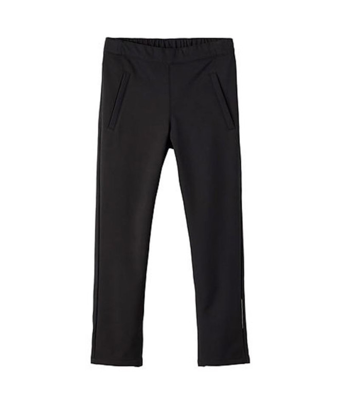 Calça Name it falfa Softshell Slim Fo Preto