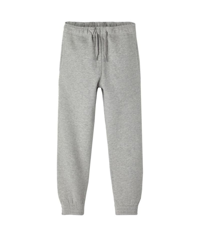 Pantalons Décontracté Name It mlenoat Gris Mélange Enfant