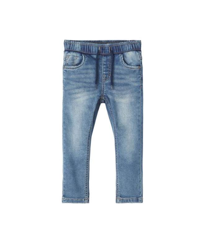 Pantalones Name it mryan Slim Swe Jeans 2472-Th Infantil Medium Blue Denim